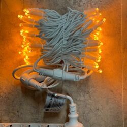 Led ip ışık beyaz kablo amber (1)