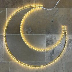 Led ışıklı hilal figürü 70cm