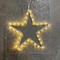 Led ışıklı yıldız figürü 26 cm