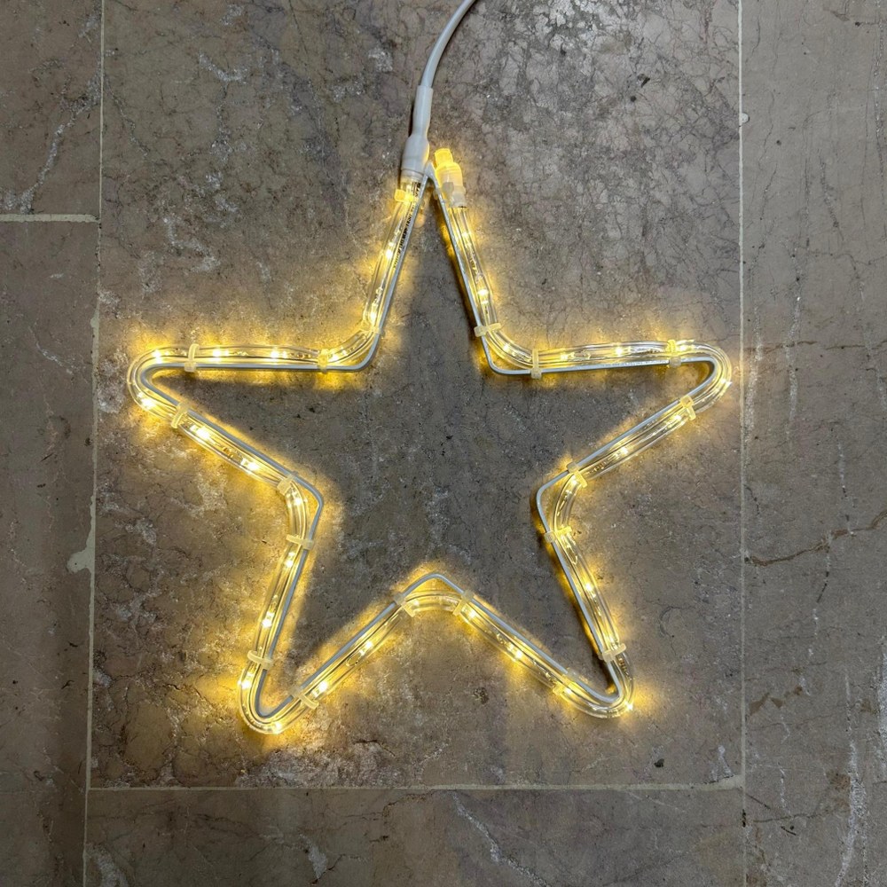 Led ışıklı yıldız figürü 26 cm